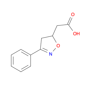 4,5-Dihydro-3-phenyl-5-isoxazoleaceticacid