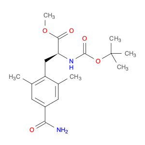 4'-carbamoyl N-Boc-2',6'-dimethyl-L-phenylalanine methyl ester