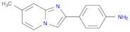 4-(7-Methylimidazo[1,2-a]pyridin-2-yl)aniline
