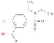 2-CHLORO-5-DIETHYLSULFAMOYL-BENZOIC ACID