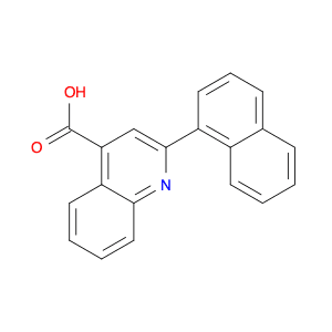 2-(1-Naphthyl)quinoline-4-carboxylic acid