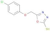 5-((4-Chlorophenoxy)methyl)-1,3,4-oxadiazole-2-thiol
