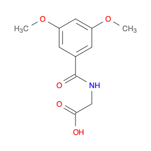 (3,5-DIMETHOXY-BENZOYLAMINO)-ACETIC ACID