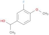 Benzenemethanol, 3-fluoro-4-methoxy-α-methyl- (9CI)