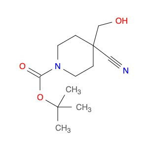 tert-Butyl 4-cyano-4-(hydroxymethyl)piperidine-1-carboxylate