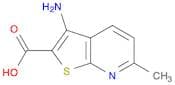 3-Amino-6-methylthieno[2,3-b]pyridine-2-carboxylic acid