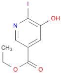 3-Pyridinecarboxylic acid, 5-hydroxy-6-iodo-, ethyl ester