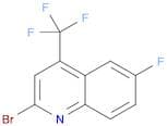 2-Bromo-6-fluoro-4-(trifluoromethyl)quinoline
