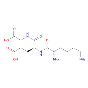 H-Lys-Glu-Gly-OH