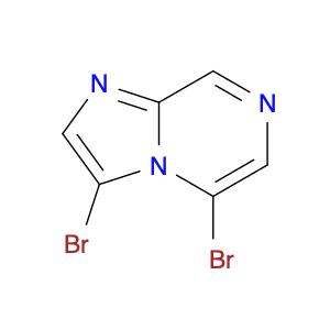 3,5-Dibromo-imidazo[1,2-a]pyrazine