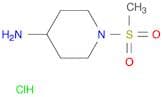 1-(Methylsulfonyl)piperidin-4-amine, HCl