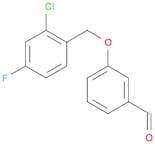 3-[(2-Chloro-4-fluorobenzyl)oxy]benzaldehyde
