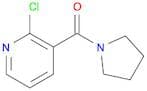 2-chloro-3-(pyrrolidin-1-ylcarbonyl)pyridine