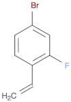 4-bromo-2-fluoro-1-vinylbenzene