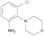 3-Chloro-2-morpholinoaniline