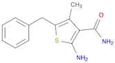 2-Amino-5-benzyl-4-methylthiophene-3-carboxamide