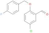 5-chloro-2-[(4-fluorobenzyl)oxy]benzaldehyde
