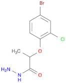 2-(4-Bromo-2-chlorophenoxy)propanohydrazide