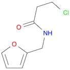 3-chloro-N-(2-furylmethyl)propanamide