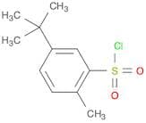 5-(tert-Butyl)-2-methylbenzene-1-sulfonyl chloride