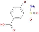 4-Bromo-3-sulfamoylbenzoic acid