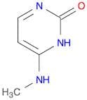 2(1H)-Pyrimidinone, 4-(methylamino)- (9CI)