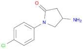 4-Amino-1-(4-chlorophenyl)pyrrolidin-2-one hydrochloride