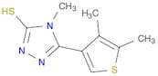 5-(4,5-Dimethylthien-3-yl)-4-methyl-4H-1,2,4-triazole-3-thiol