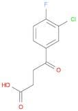4-(3-Chloro-4-fluorophenyl)-4-oxobutanoic acid