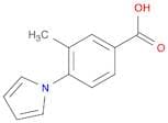 3-Methyl-4-(1H-pyrrol-1-yl)benzoic acid