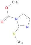4,5-DIHYDRO-2-(METHYLTHIO)-1H-IMIDAZOLE-1-CARBOXYLIC ACID METHYL ESTER