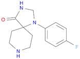 1-(4-fluorophenyl)-1,3,8-triazaspiro[4,5]decan-4-one