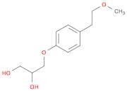 3-[4-(2-methoxyethyl)phenoxy]propane-1,2-diol