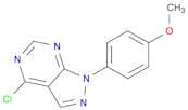 4-Chloro-1-(4-methoxyphenyl)-1H-pyrazolo[3,4-d]pyrimidine