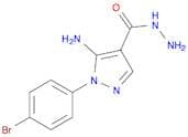 5-Amino-1-(4-bromophenyl)-1H-pyrazole-4-carbohydrazide