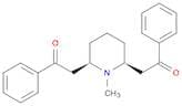 2,2'-(1-Methyl-2,6-piperidinediyl)diacetophenon