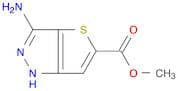 1H-THIENO[3,2-C]PYRAZOLE-5-CARBOXYLIC ACID, 3-AMINO-, METHYL ESTER