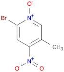 Pyridine, 2-bromo-5-methyl-4-nitro-, 1-oxide