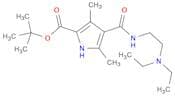 4-[[[2-(Diethylamino)ethyl]amino]carbonyl]-3,5-dimethyl-1H-pyrrole-2-carboxylic acid tert-butyl es…