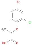 2-(4-Bromo-2-chlorophenoxy)propanoic acid
