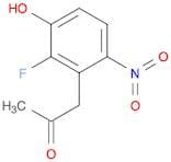 1-(2-Fluoro-3-hydroxy-6-nitrophenyl)propan-2-one