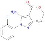 Ethyl 5-amino-1-(2-fluorophenyl)-1H-pyrazole-4-carboxylate