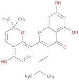 5,7-Dihydroxy-2-(5-hydroxy-2,2-dimethyl-2H-1-benzopyran-8-yl)-3-(3-methyl-2-butenyl)-4H-1-benzopyr…