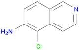 6-Isoquinolinamine,5-chloro-(9CI)