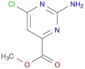 4-Pyrimidinecarboxylic acid, 2-amino-6-chloro-, methyl ester