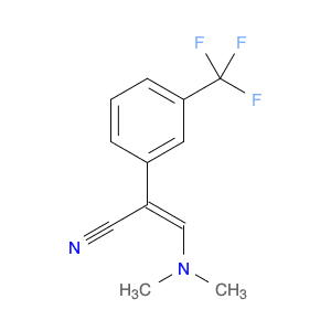 3-(Dimethylamino)-2-(3-(trifluoromethyl)phenyl)acrylonitrile