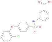 3-[4-(2-CHLOROPHENOXY)PHENYLSULFONAMIDO]BENZOIC ACID