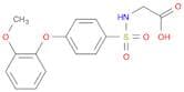 2-[4-(2-methoxyphenoxy)benzenesulfonamido]acetic acid