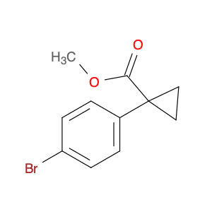 METHYL 1-(4-BROMOPHENYL)CYCLOPROPANECARBOXYLATE