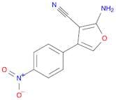 2-amino-4-(4-nitrophenyl)-3-furonitrile